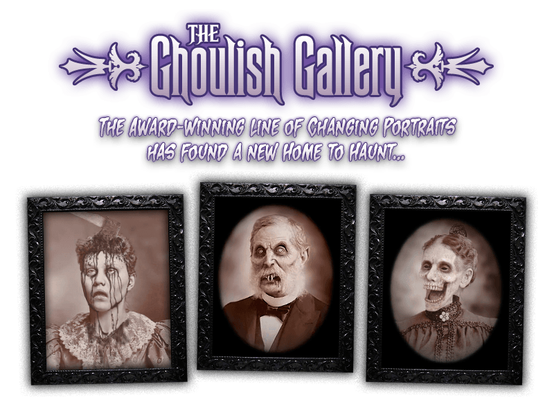 The Ghoulish Gallery: The Award-Winning Line of Changing Portraits has found a new home to haunt...