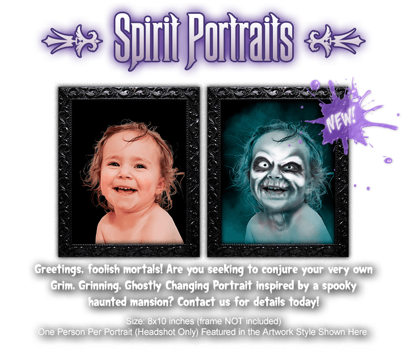 Custom Haunted Spirit Portraits NOW AVAILABLE!